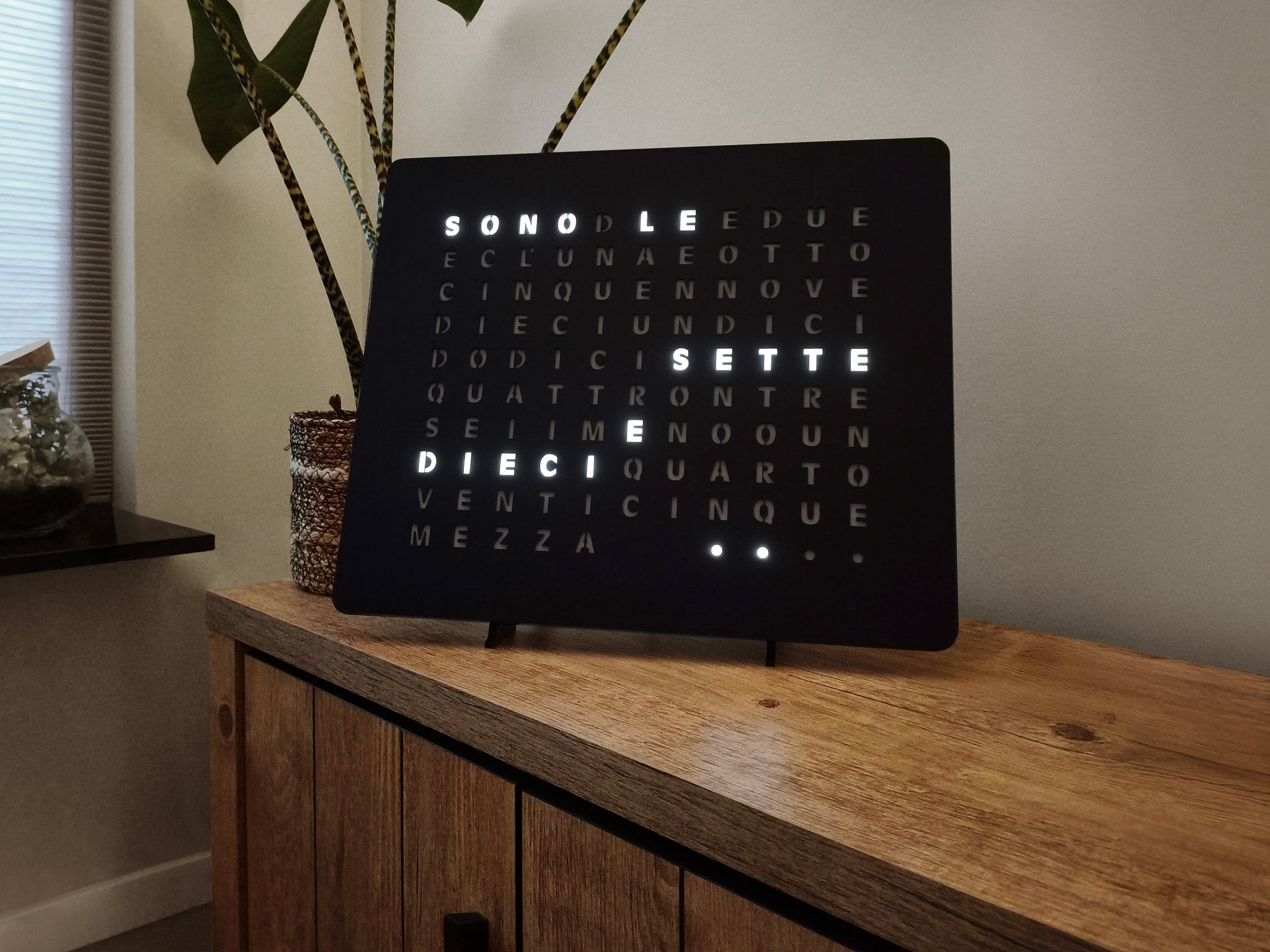 Wordclock Italian