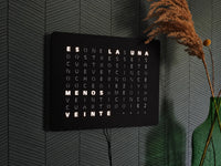 Wordclock Spanish