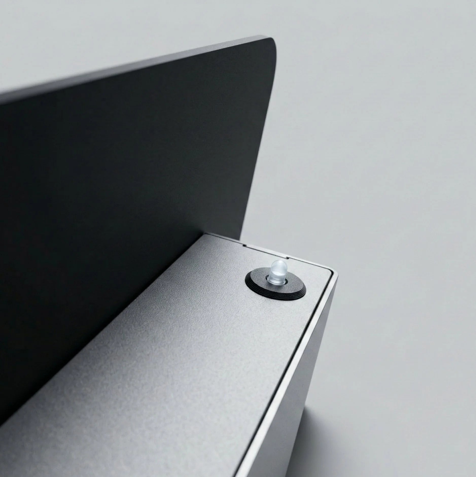 The brightness sensor on top of the LumosClock